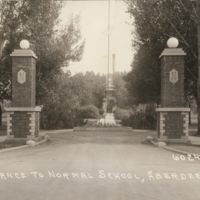 Entrance to Northern Normal School